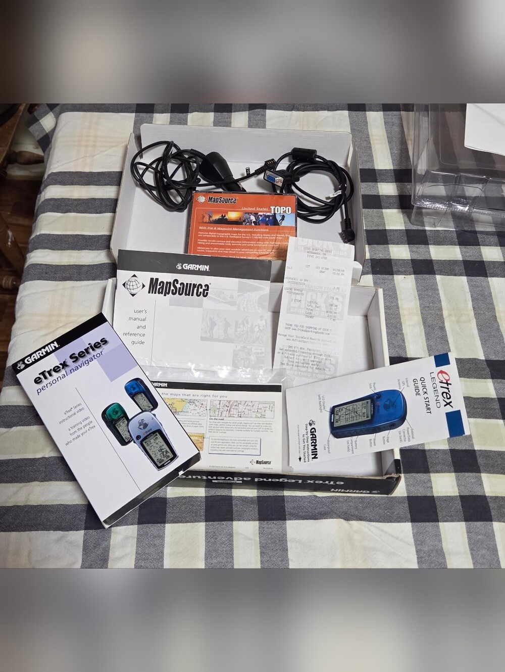 Garmin eTrex GPS Adventure Pack Accesories Bundle.